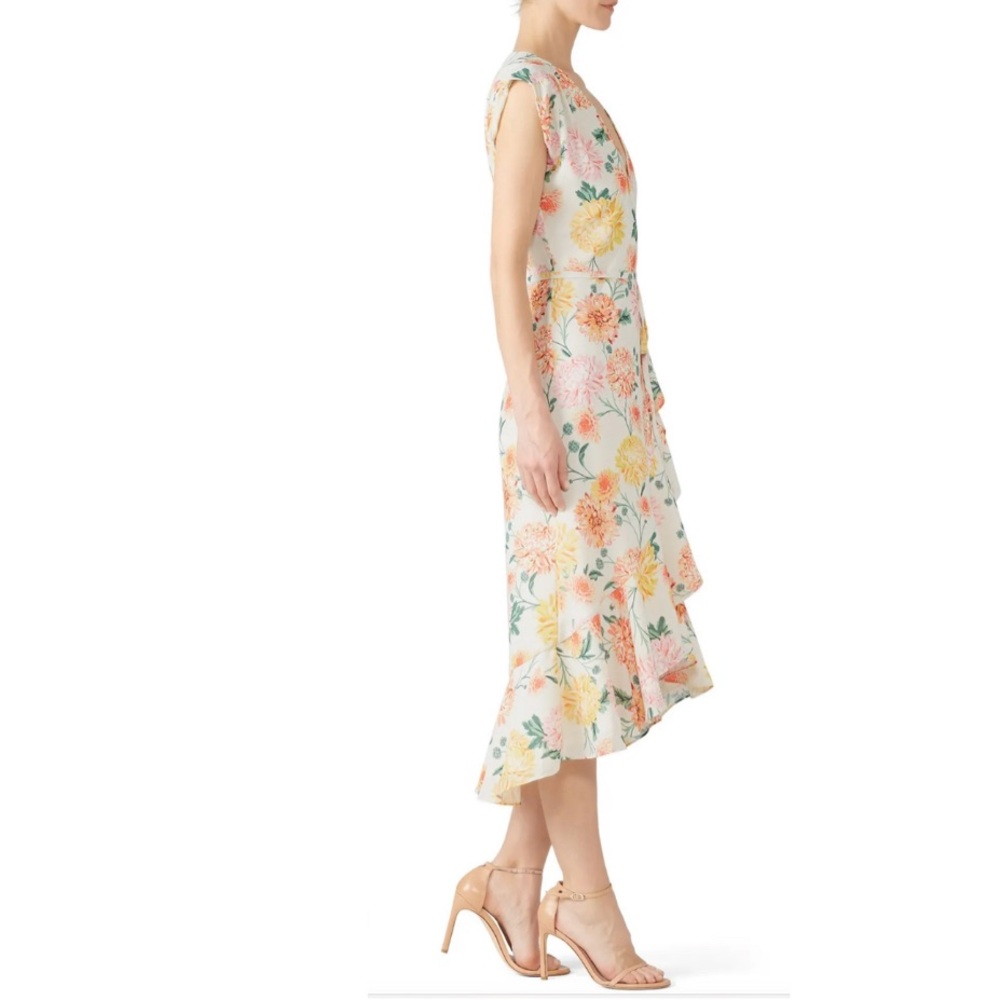 Yumi Kim Santorini Feminine Floral Wrap Dress - Picture 3 of 9